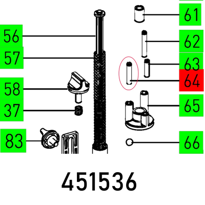 (image for) Grub Screw Din 551-m5x25-14h-long