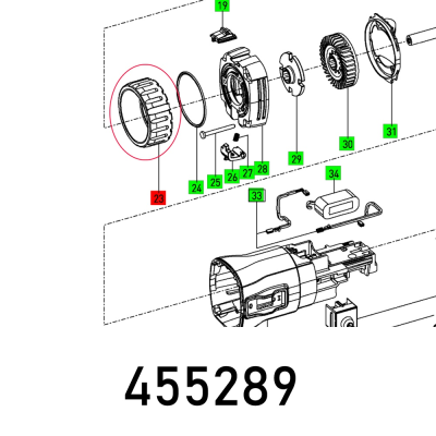 (image for) Clamping Ring Ofk 500 Q