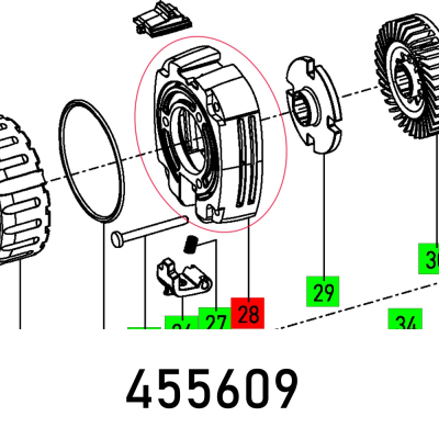 (image for) Bearing Cover Ofk 500 Q