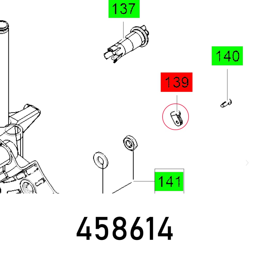 (image for) Fastening Clip Cs 70 Eb