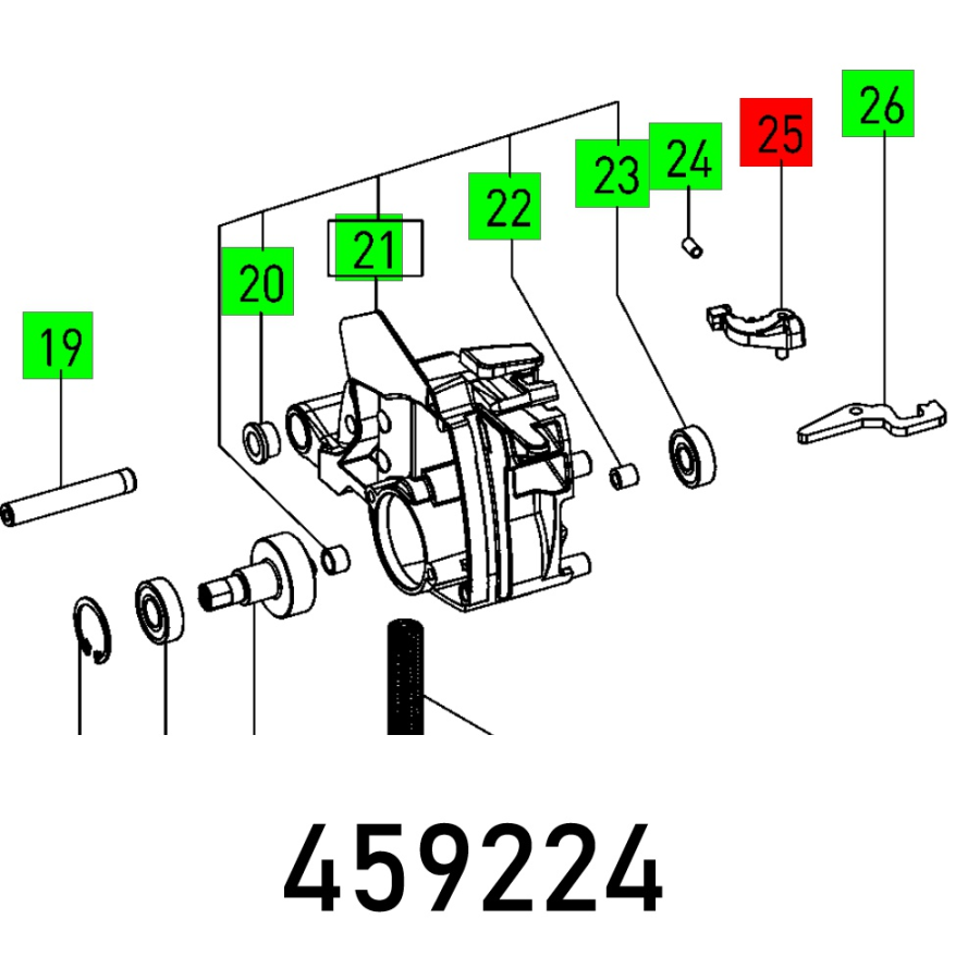(image for) Locking Lever Ts 55 Ebq