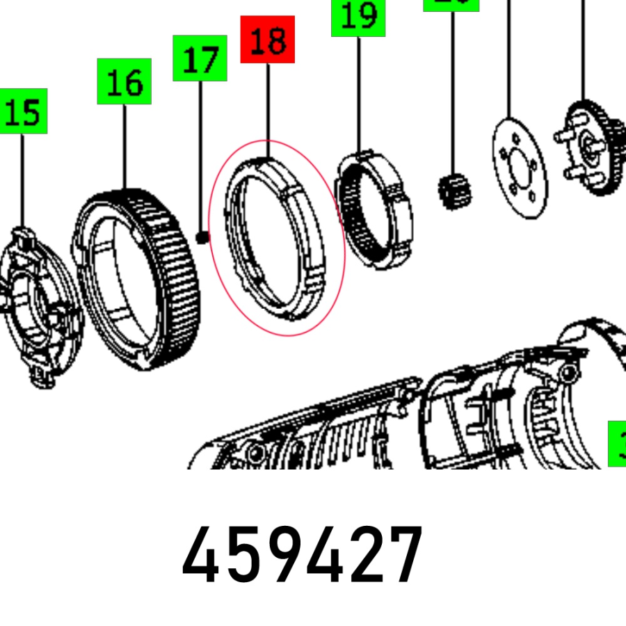 (image for) Ring Tdk 12 Drehmoment