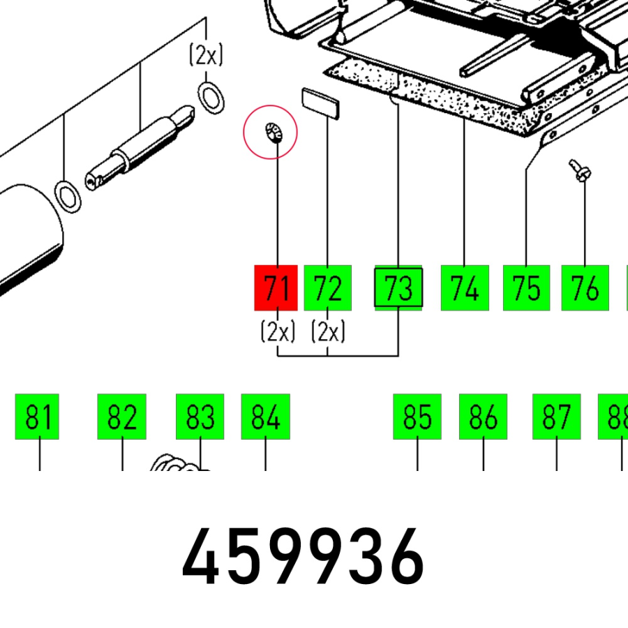 (image for) Lock Washer 4mm Quicklock