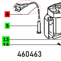 (image for) Cable With Plug Bs 75 E Din-h07rn-f