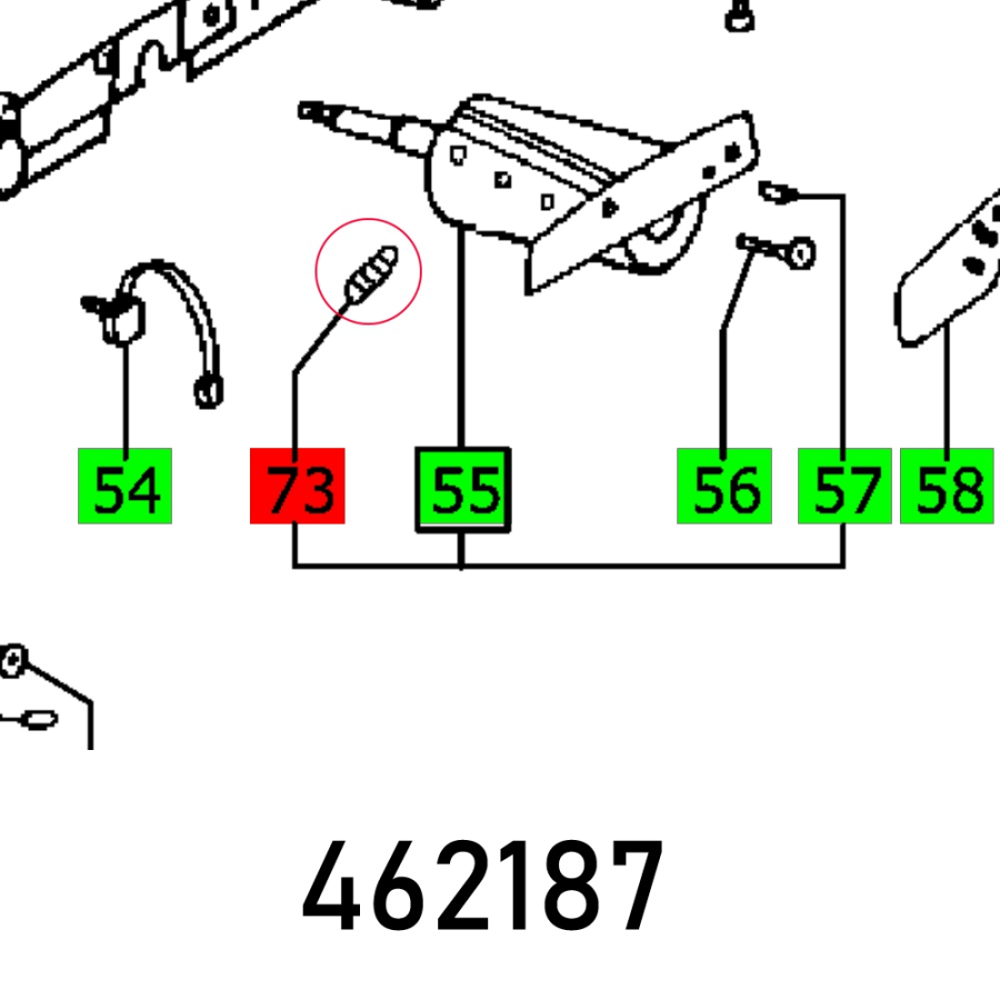 (image for) Threaded Pin M4x12 (3x) 10.9 Leitz