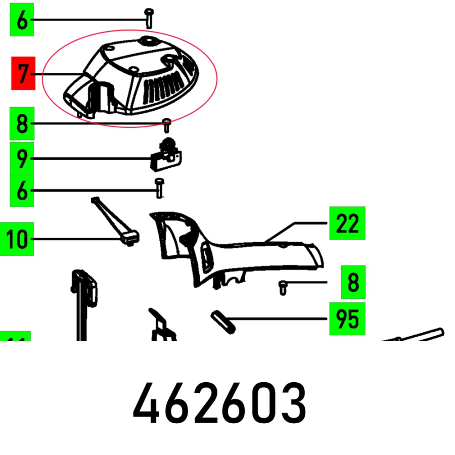 (image for) Case Lid Of 1400 Ebq