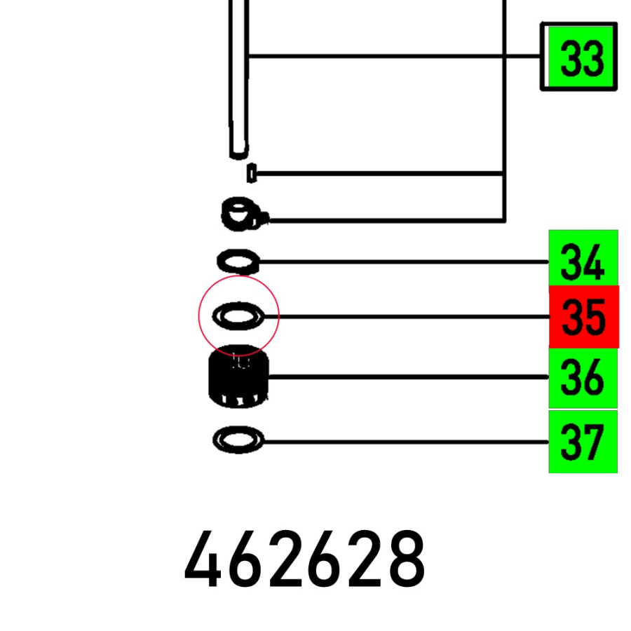 (image for) Shim Ring Din 988-17x24x0,3