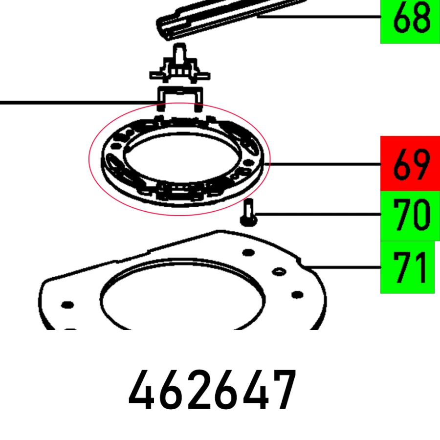 (image for) Adj. Washer Of 1400 Ebq