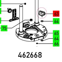 (image for) Rotary Knob Of1400ebq D34 M6x17.4blaa