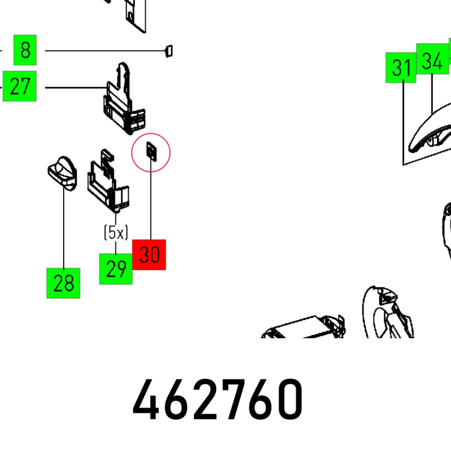 (image for) Nut Sp-ts 55