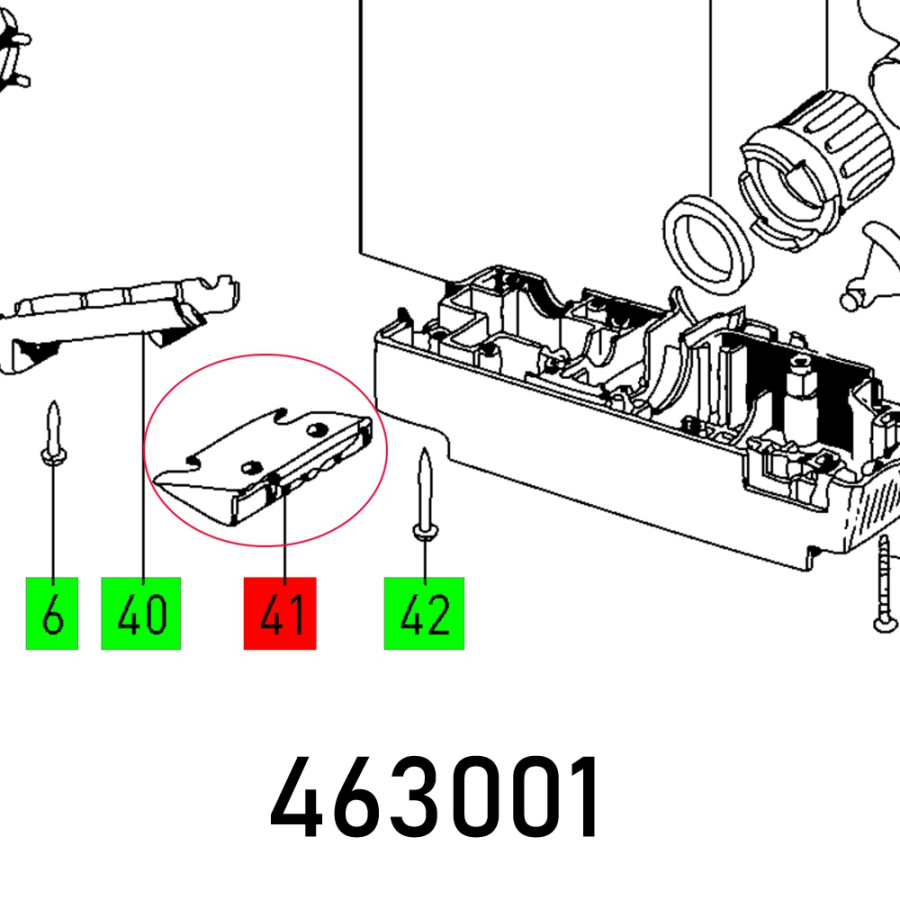 (image for) Dust-guide Piec Bs 75 E