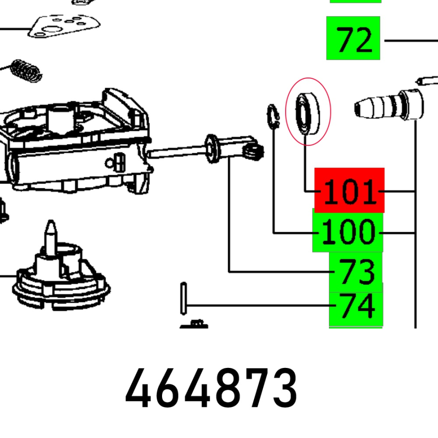 (image for) Bearing Df 500 Q Nsk 6901 Vv C3