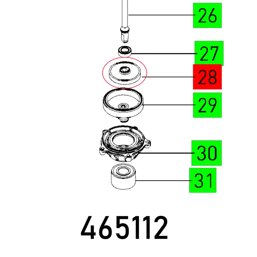 (image for) Gearwheel Ro 150 Feq