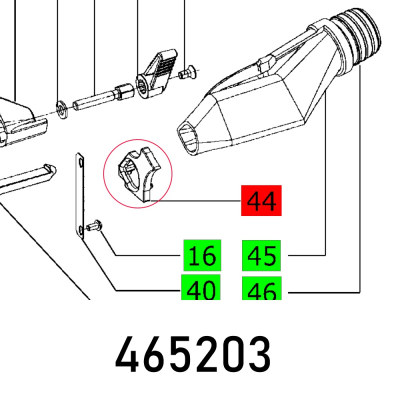 (image for) Intake Flange Df 500 Q