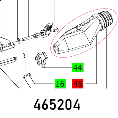 (image for) Extractor Tube Df 500 Q