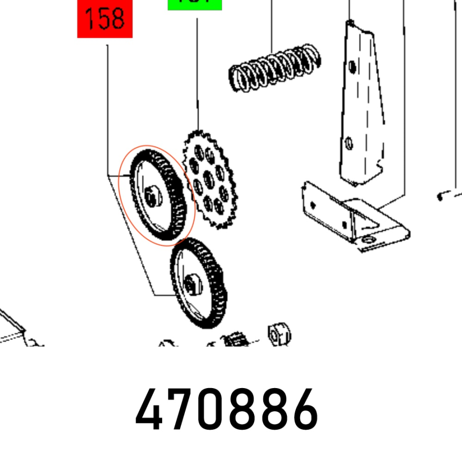 (image for) Gear Ks 120 Eb Z=45