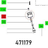 (image for) Knob Lever Of 2200 Eb