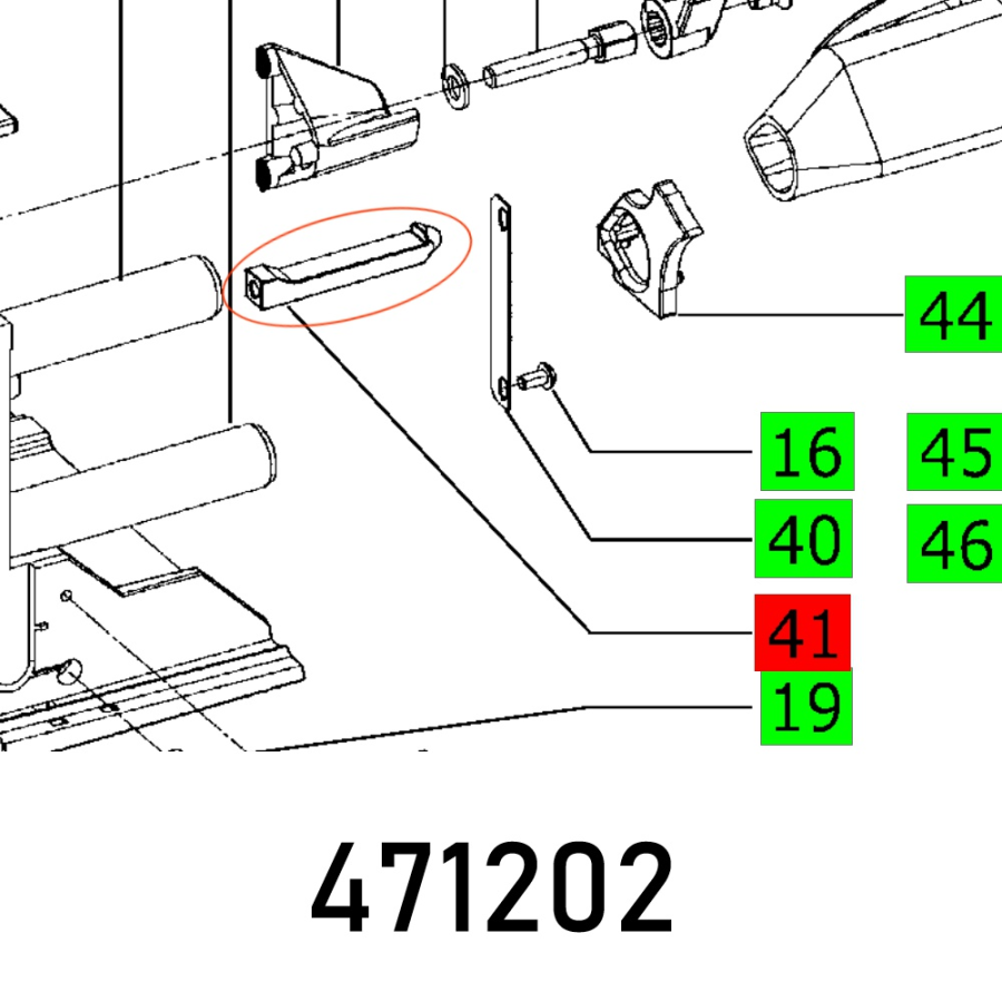 (image for) Tension Bolt Df 500 Q