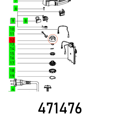 (image for) Handle Up Of 2200 Eb