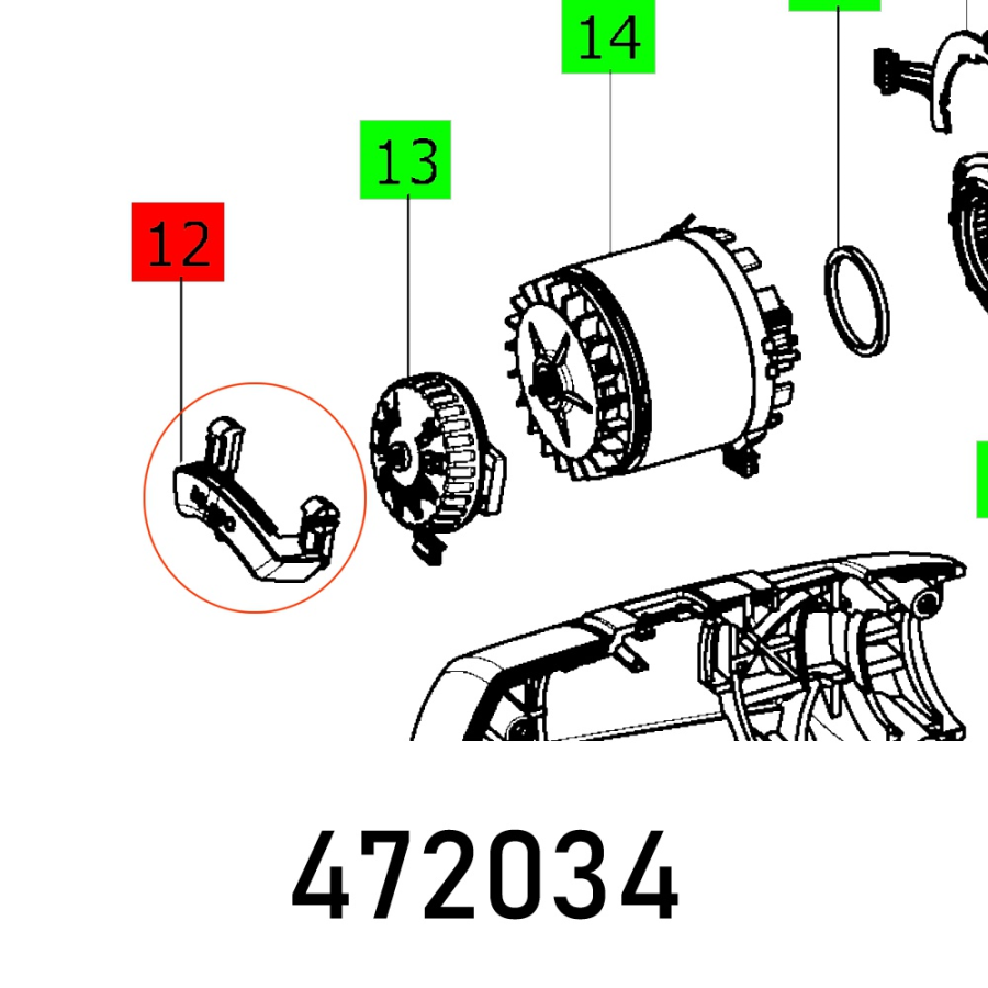 (image for) Housing Insert T 12