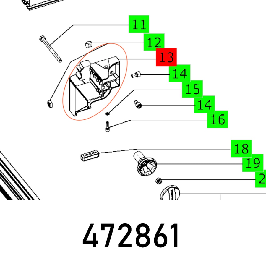 (image for) Leg Mft-3 Left
