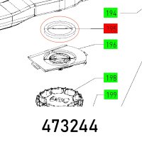 (image for) Gasket Lhs 225 Eq