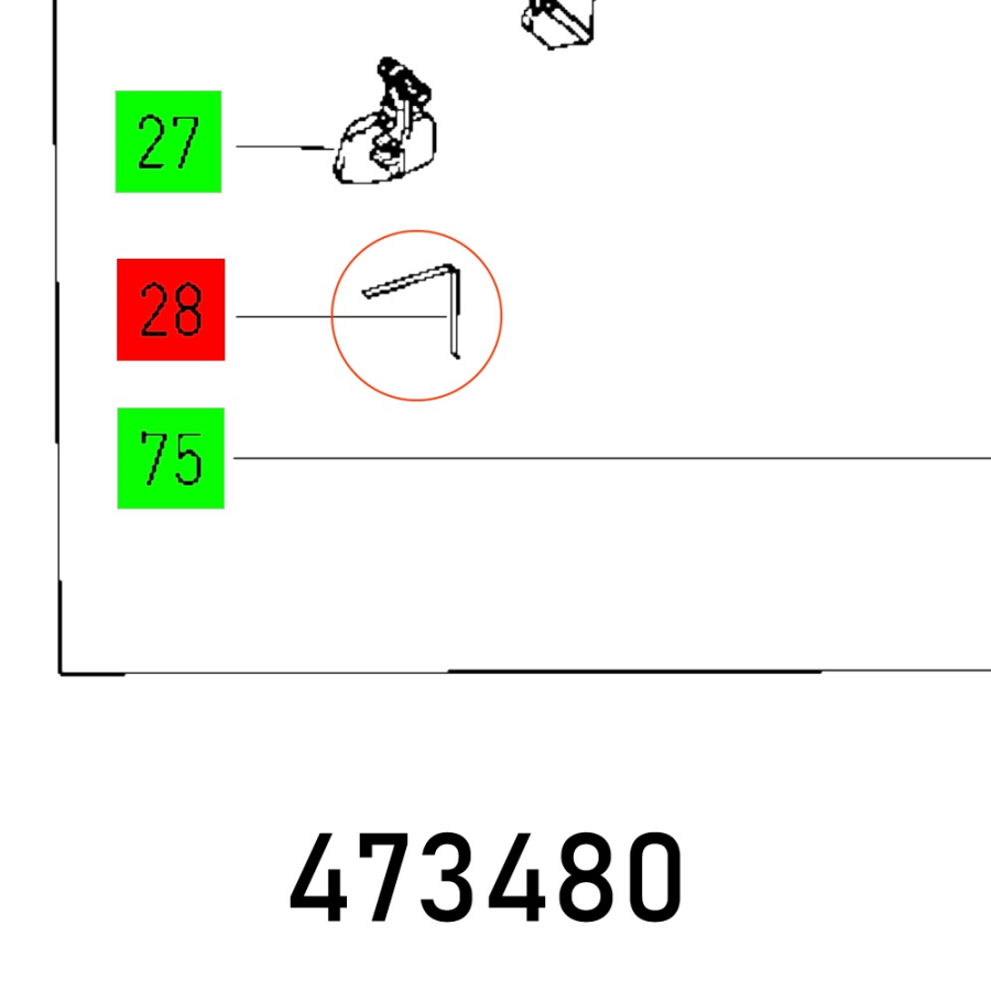 (image for) Plate Spring Ks 120 Eb