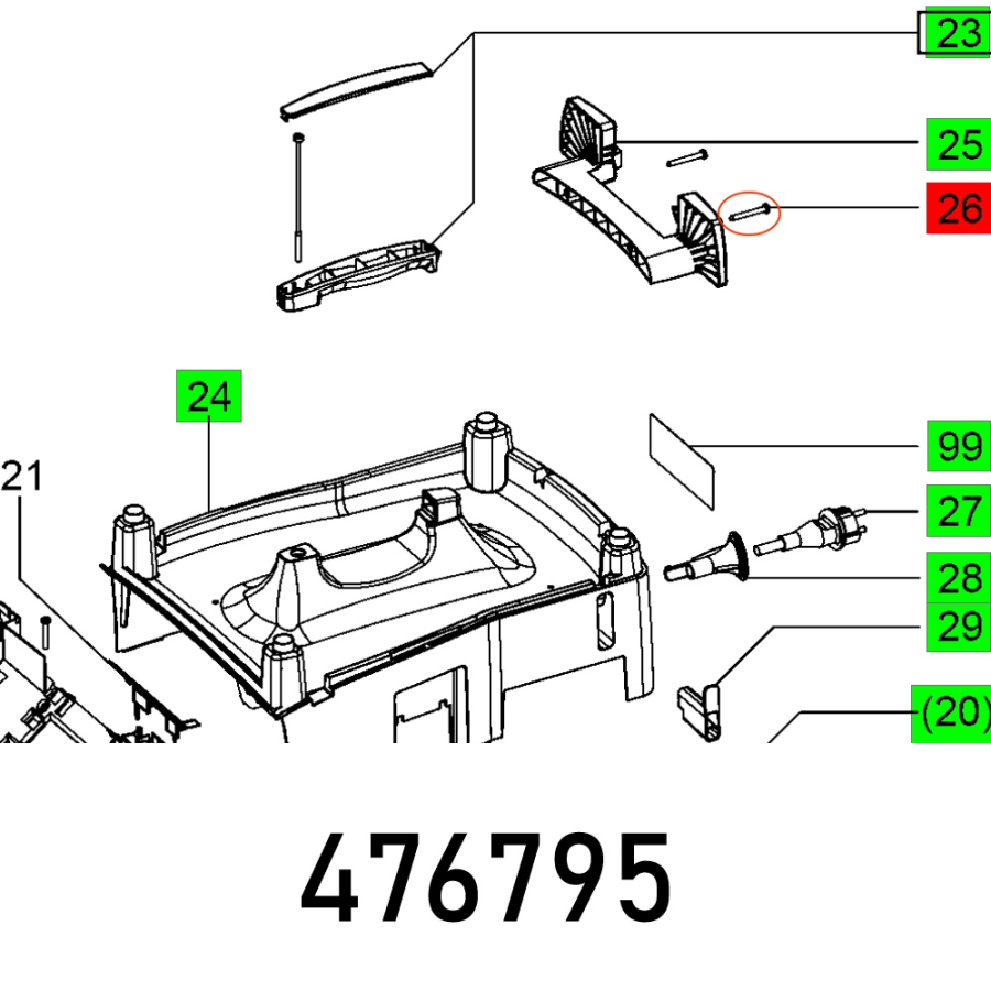 (image for) Oval Head Screw Pt-5x30-pzv