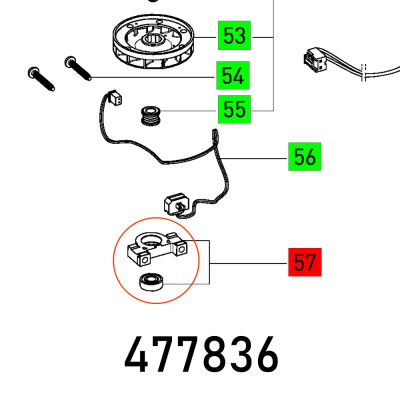 (image for) Bearing Bridge Ro 90 Dxfeq Ritzelseite