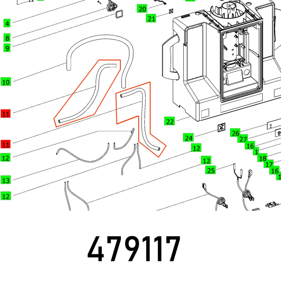 (image for) Hose Et-bg Pun 12x2,00-350