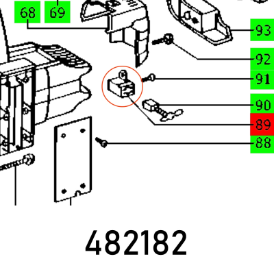 (image for) Brush Holder Axp 85 Vollst.