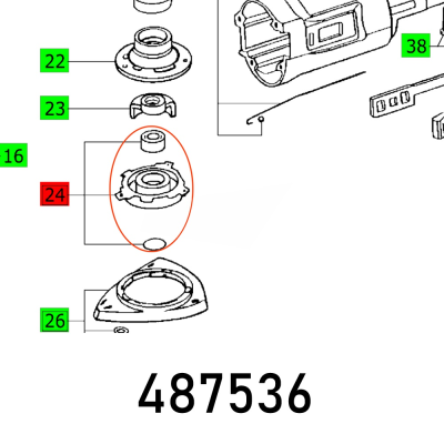 (image for) Base Plate Dx93 E Kompl.