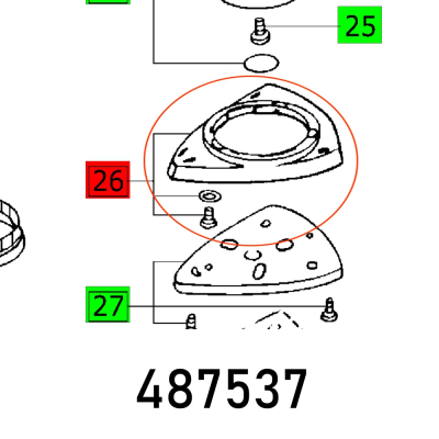 (image for) Base Plate Dx93 E Kompl.