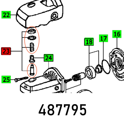 (image for) Gear Stop Ras 115.04 E