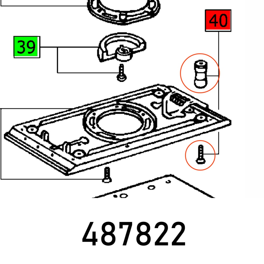 (image for) Rubber Foot Rs 2 Vollst.
