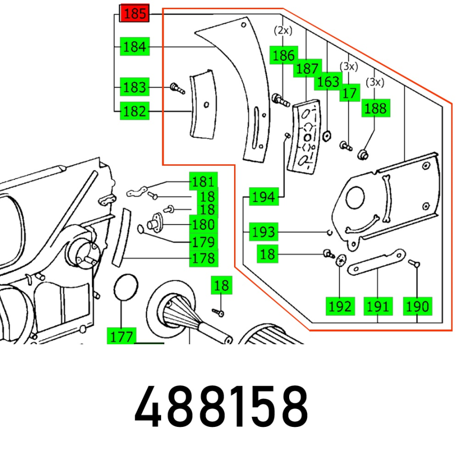 (image for) Riving Knife Holder Cs 70 Eb