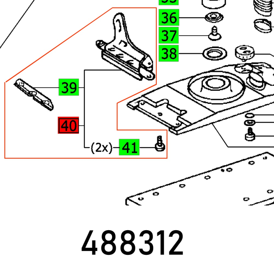 (image for) Clamp 2 Qty Rs 1 C Cpl. Et-gr