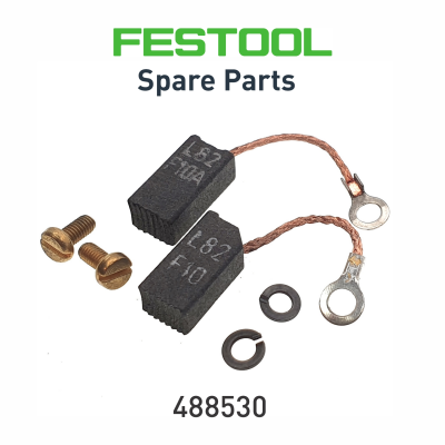(image for) Festool Carbon Brush Set RAP 150.03 E Polisher Spare Part