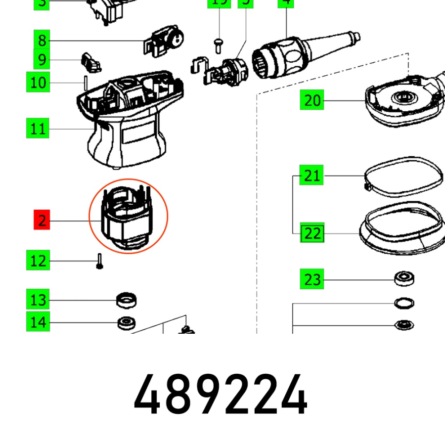 (image for) Afield Coil Es 125 Et-gr. 230v