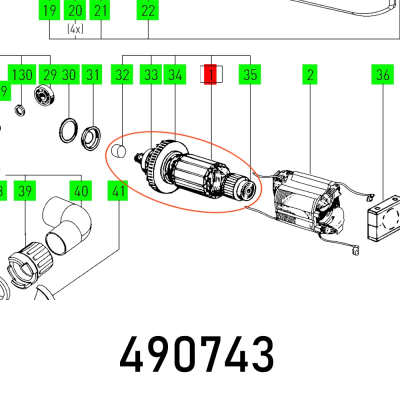 (image for) Armature 230v Bs 105 E Et-bg