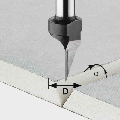 (image for) Cutter - V Groo Hw D12,5-45grad