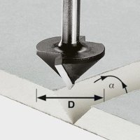 Cutter - V Groo Hw D32-90grad (image for) Cutter - V Groo Hw D32-90grad