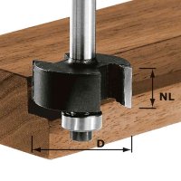 Cutter - Rebate Hw D31,7-nl12,7 (image for) Cutter - Rebate Hw D31,7-nl12,7