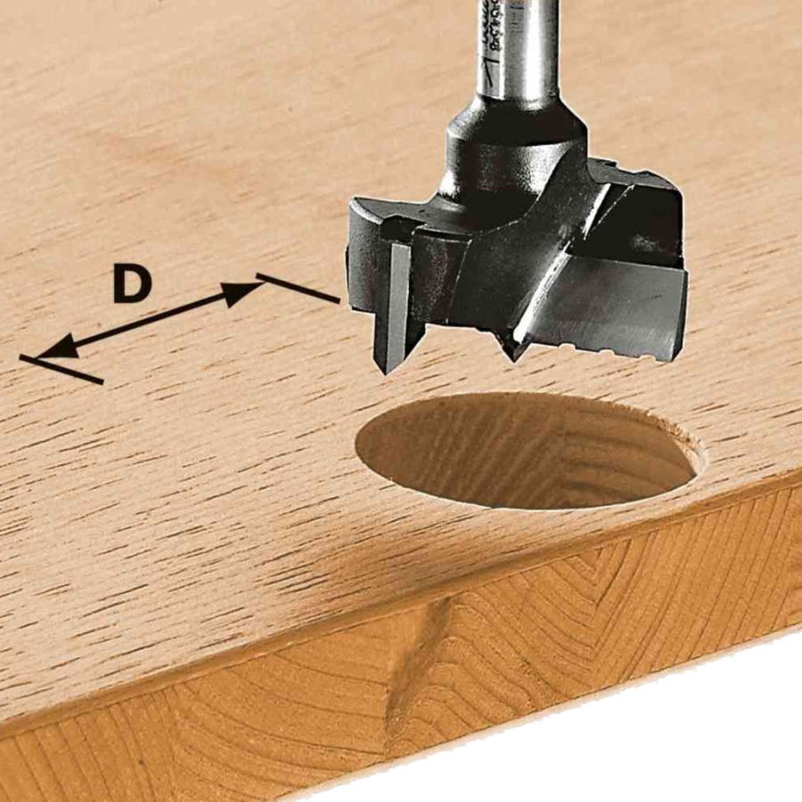 (image for) Festool HW S8 D35 35mm Hinge Location Cutter