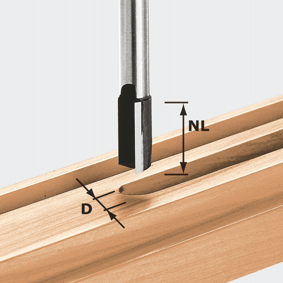 (image for) Festool HW S12 D18/45 Groove Cutter 18mm x 45mm