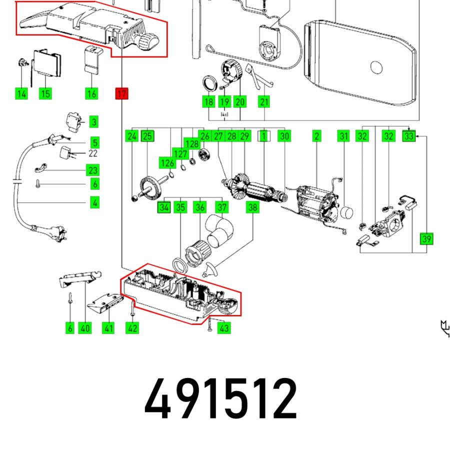(image for) Motor Housing Bs 75 Mit.e Et-bg