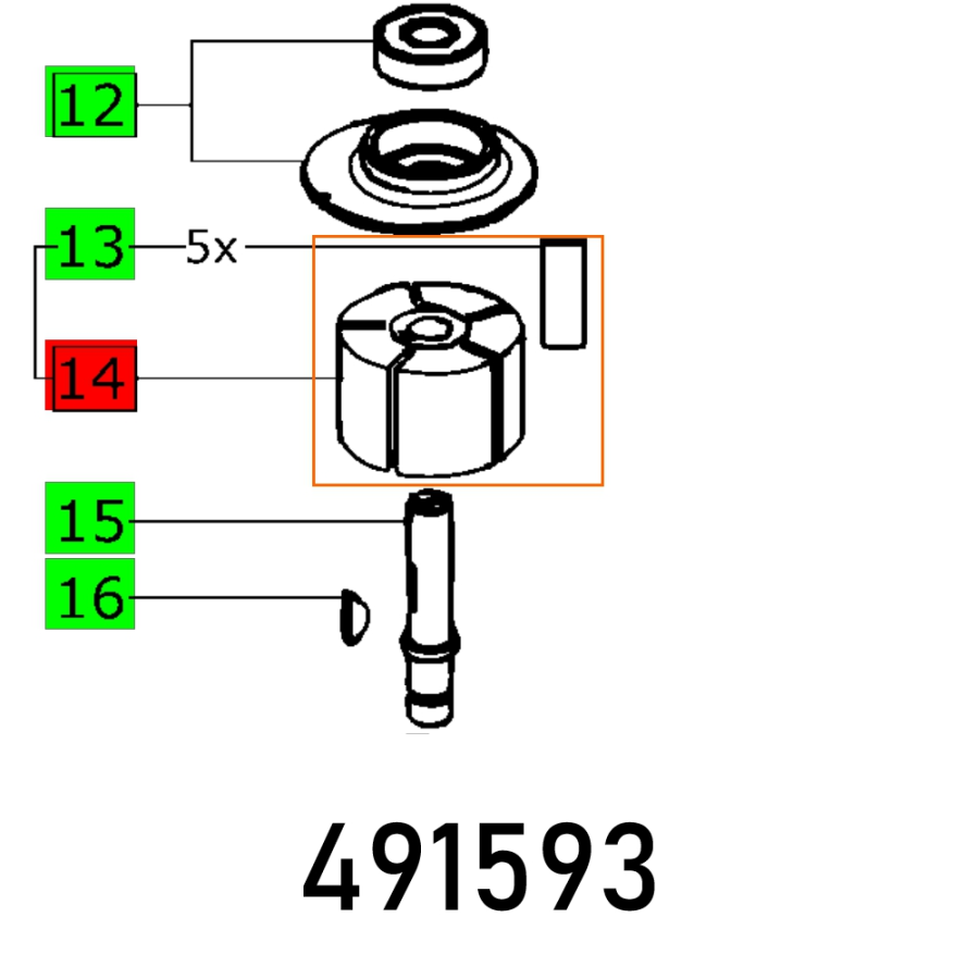 (image for) Rotor Lex 2 185-7 Et-bg