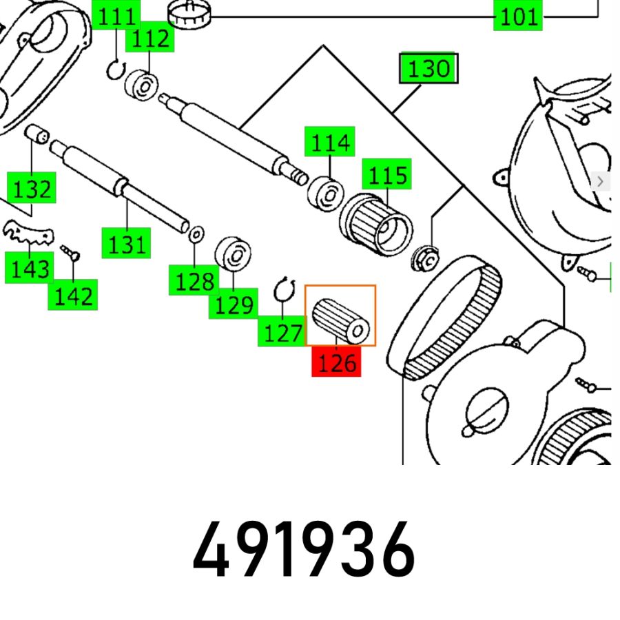 (image for) Gear Wheel 3 Cs 70 Eb Z=18