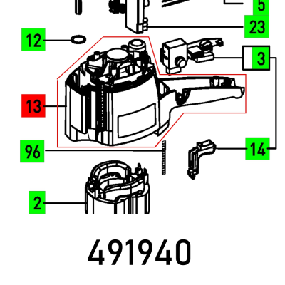 (image for) Housing Of 1400 Ebq