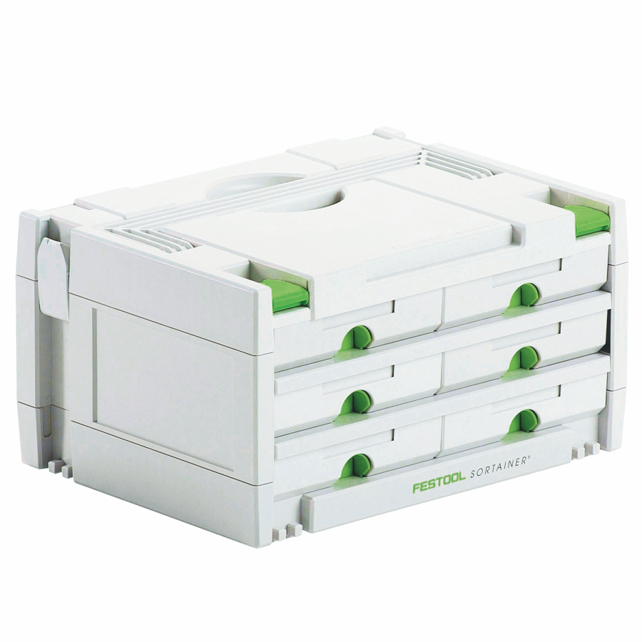 (image for) Festool SYS 3-SORT/6 SORTAINER 6 Drawer Storage System